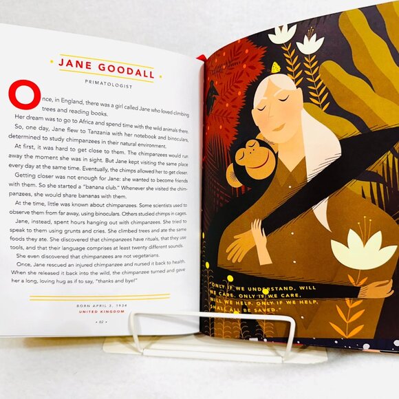 Good Night Stories For Rebel Girls: 100 Tales Of Extraordinary Women - 1st Ed. - Picture 5 of 9